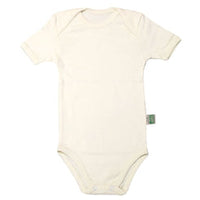 Baby Body Kurzarm Natur aus Baumwolle